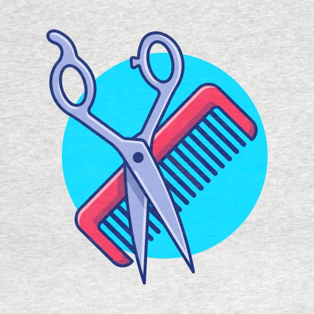 Shaving Scissors With Comb by Catalyst Labs